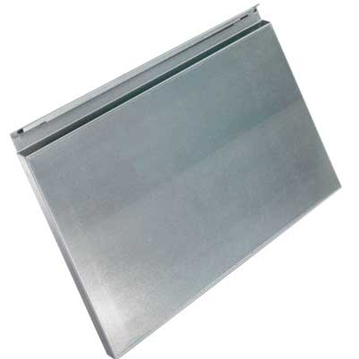 Металокасети закритого типу для вентильованих фасадів 