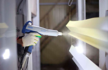 Порошкове фарбування металу 